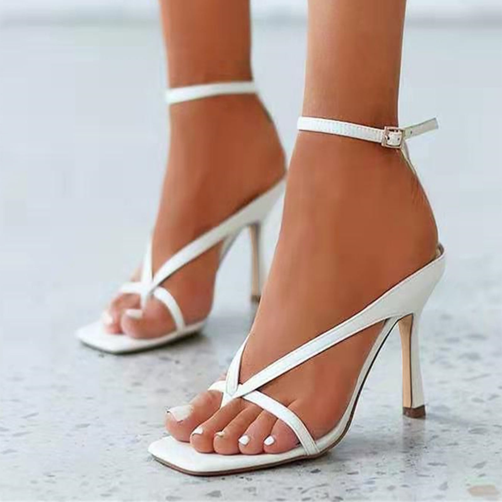 White Clear Heel Lace Up Heels | Shoes | Heels, Clear heels, Lace up heels