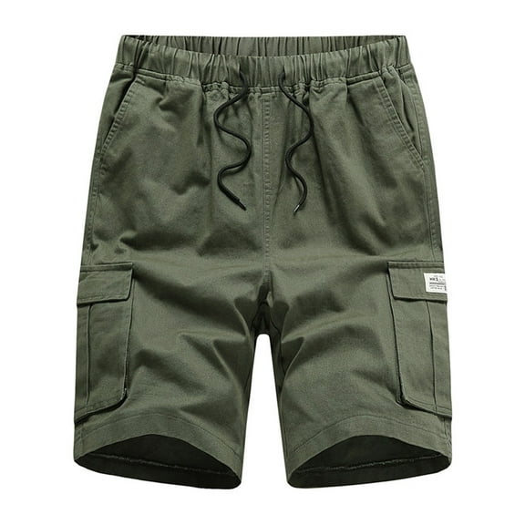 Aayomet Shorts Men SummerBelt Shorts Fashionable Men's Shorts Color Men's pants Men Baggy Shorts Green,M