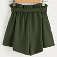 thumbnail image 1 of Aayomet Shorts for Women Casual Summer Elastic Drawstring Comfy Shorts Pocketed,Green S, 1 of 4