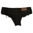 thumbnail image 1 of Aayomet Shorts for Women Ladies Hot Pants Mid Waist Fashion Holiday Beach Shorts,Black S, 1 of 3