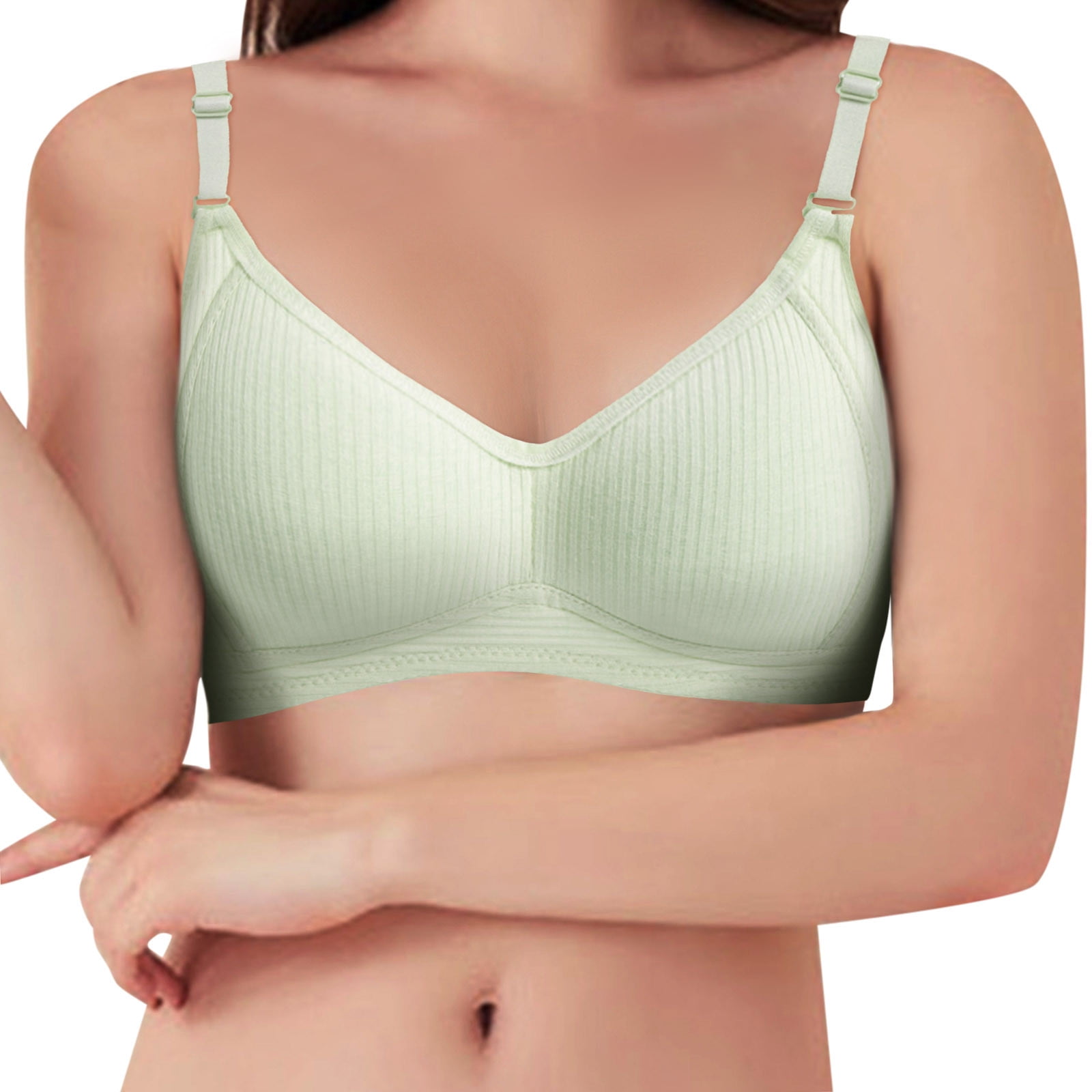 Buy AAVOW Women Everyday Lightly Padded Bra (Pink, Grey) Online at