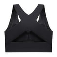 thumbnail image 1 of Aayomet Sports Bra for Women Women's Seamless Clear Back Bra With Transition Straps,Black L, 1 of 3