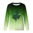 thumbnail image 1 of Aayomet St Patrick's Day Sweatshirt&nbsp;For&nbsp;Women&nbsp;Plus&nbsp;Size Womens V Neck Long Sleeve Henley Shirts Button Down Sweatshirts Hoodies Tunic Tops with Drawstring,Mint Green XXL, 1 of 1