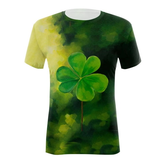 Aayomet St Patrick's Day Tops For Women Casual Women's Cooldri Short Sleeve Performance V-Neck T-Shirt,Hot Pink XL