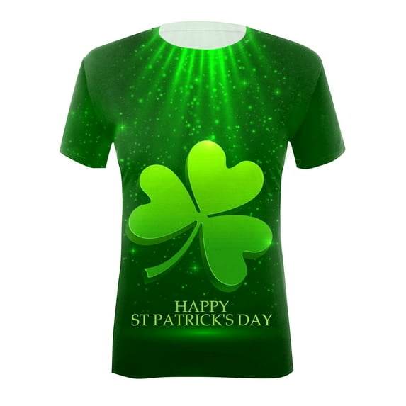 Aayomet St Patrick's Day Tops For Women Women's Pima Cotton Short Sleeve Workout Shirt Yoga T-Shirt Tee Top,Pink XL