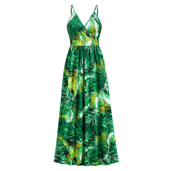 Aayomet Summer Dresses For Women 2022 Women Long Sleeve V Neck Dress, Floral Mini Party Wedding Guest Dress with Belt,GN2 L