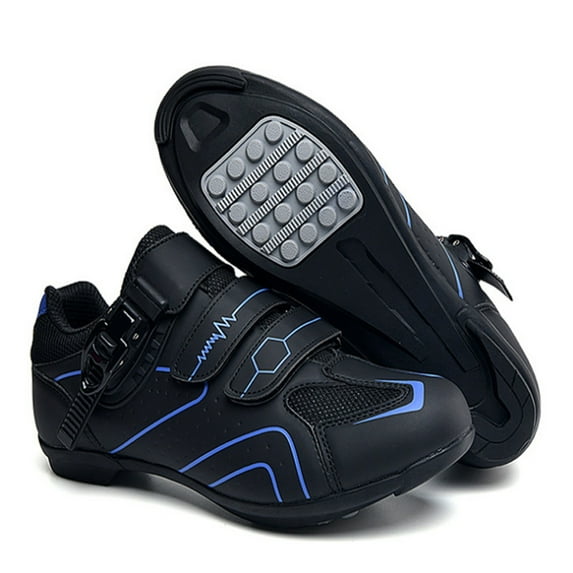 Aayomet Summer Shoes Womens Shoes Road Cycling Fiber Non-slip Bike Shoes Mountain And Breathable Casual Womens Shoes for Work,Blue 8.5