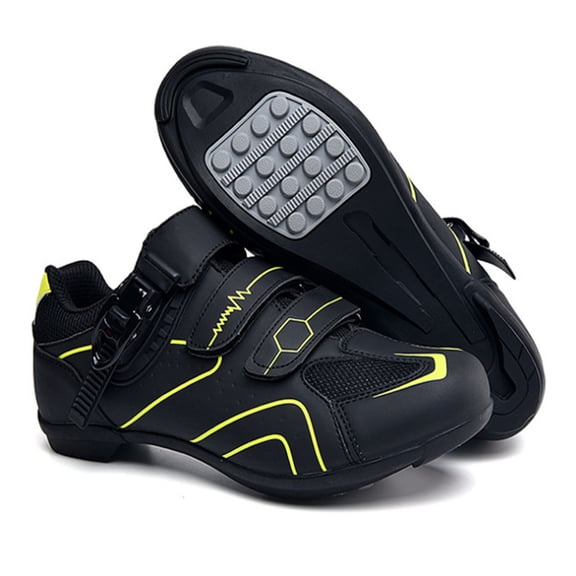 Aayomet Summer Shoes Womens Shoes Road Cycling Fiber Non-slip Bike Shoes Mountain And Breathable Casual Womens Shoes for Work,Green 8.5