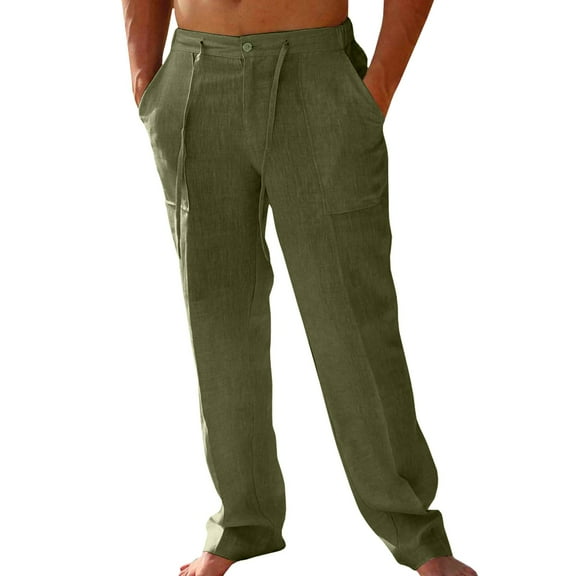 Aayomet Sweat Pants For Man Men's Joggers Sweatpants Cotton Casual Pants with Pockets Drawstring Gym Workout Training Pants,Green XL