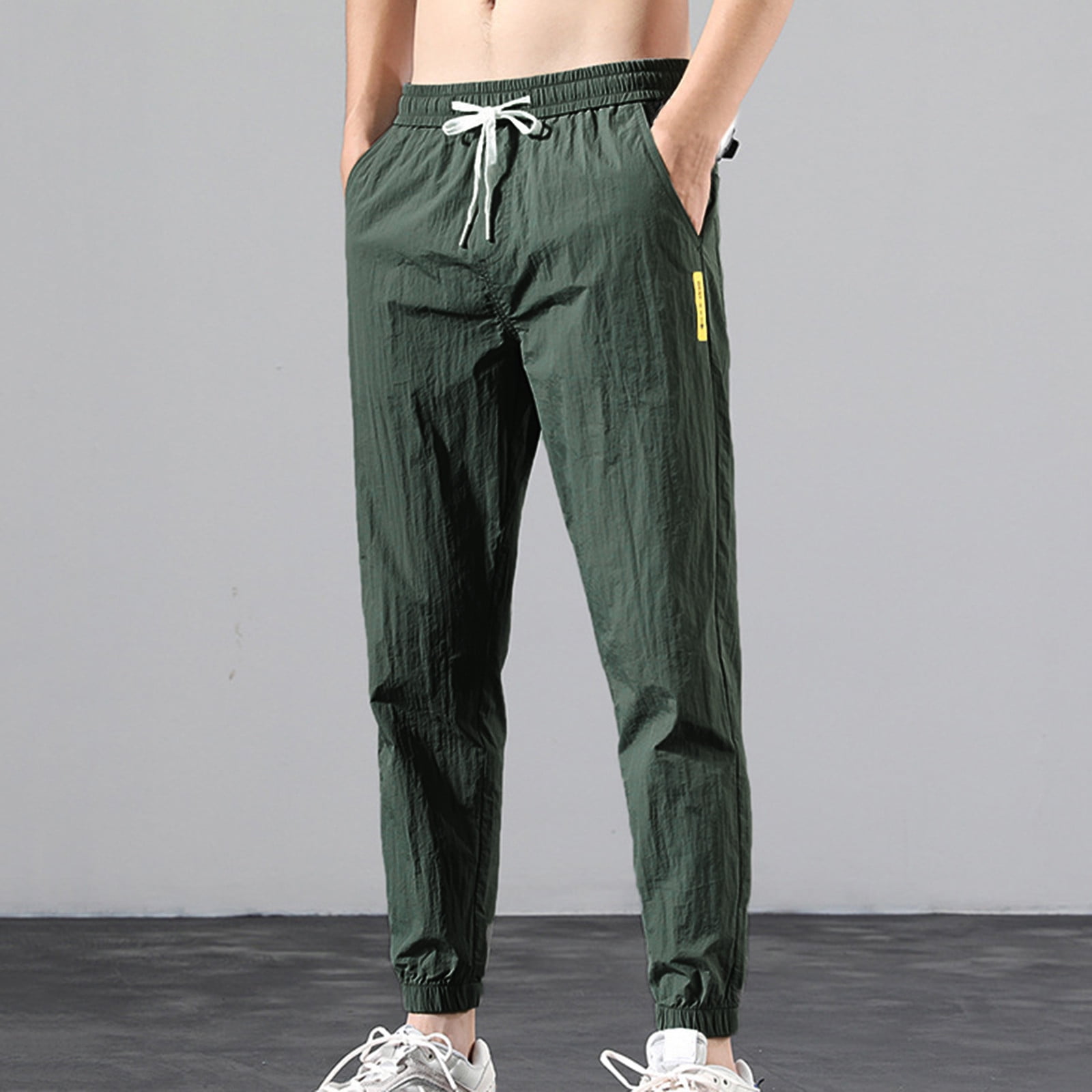 Aayomet Sweatpants For Men Men's Lined Pants Tapered Sweatpants Water