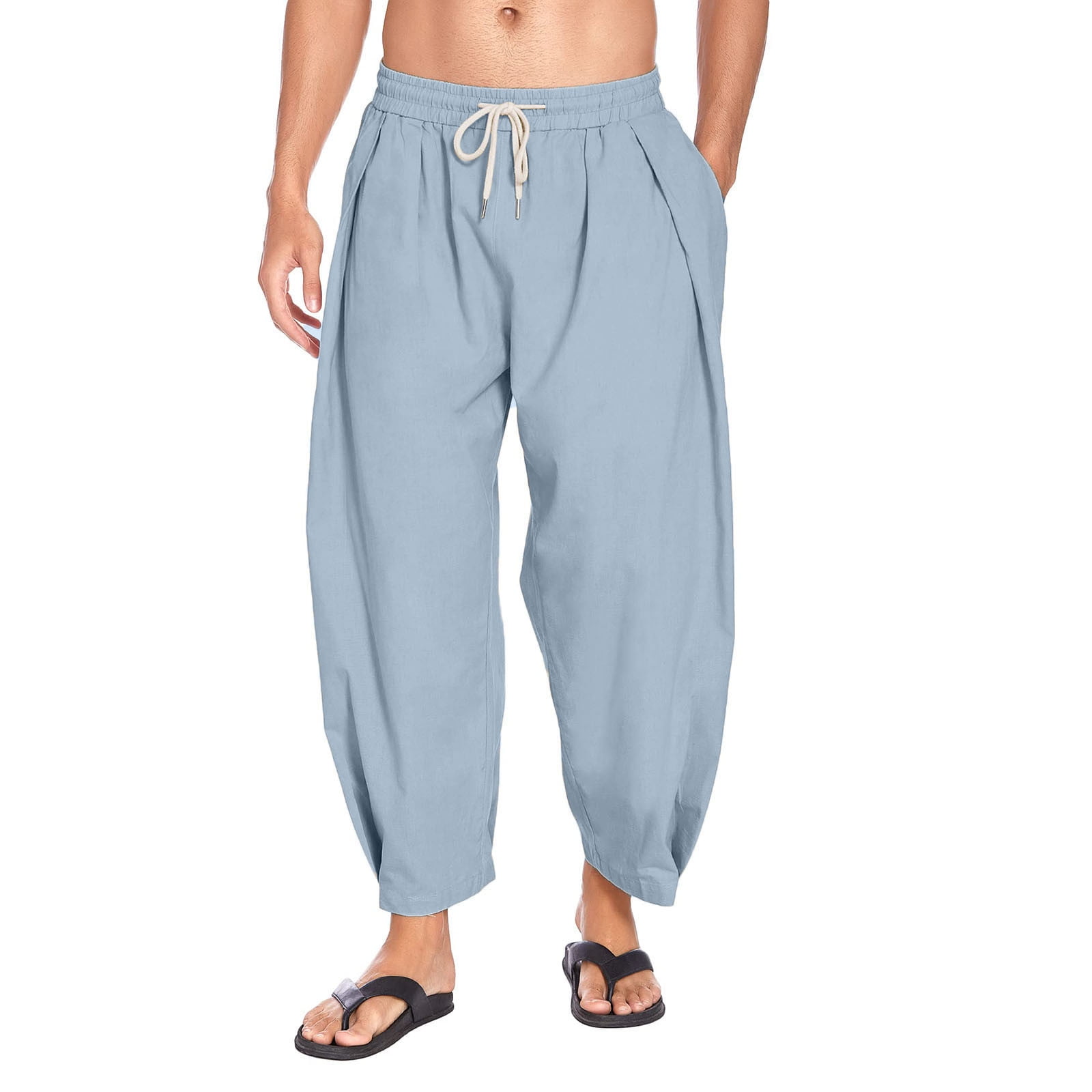 Aayomet Sweatpants For Men With Pockets Men's Lightweight Sweatpants ...