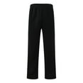 thumbnail image 1 of Aayomet Sweatpants for Men Big And Tall Warm Men's Pants Trend Men's pants (Black, XXL), 1 of 4