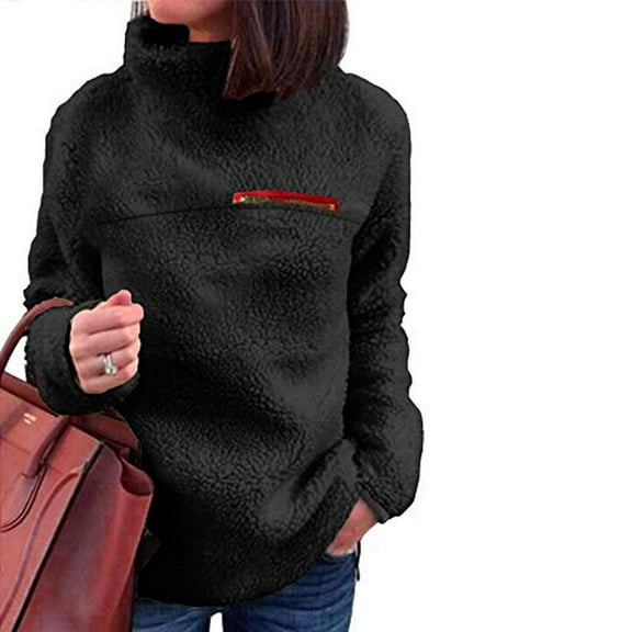 Aayomet Sweatshirt For Women Hoodies Women Crewneck Long Sleeve Football Game Day Sweatshirts,Black M