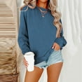 thumbnail image 1 of Aayomet Sweatshirt For Women Plus Size Women's Oversized Sweatshirt Los Angeles California Crewneck Long Sleeve Casual Loose Pullover Tops,Blue S-XXL, 1 of 4