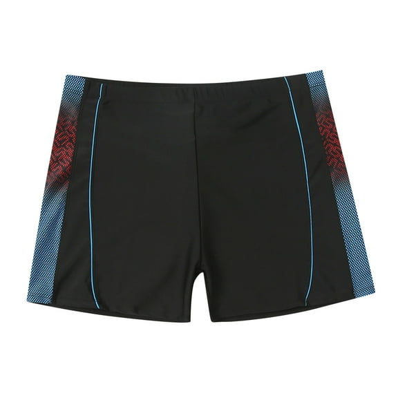 Aayomet Swim Trunks Men Mens Swimwear Boxer Average Size Breathable Swimsuit Men,Dark Blue 5X-Large