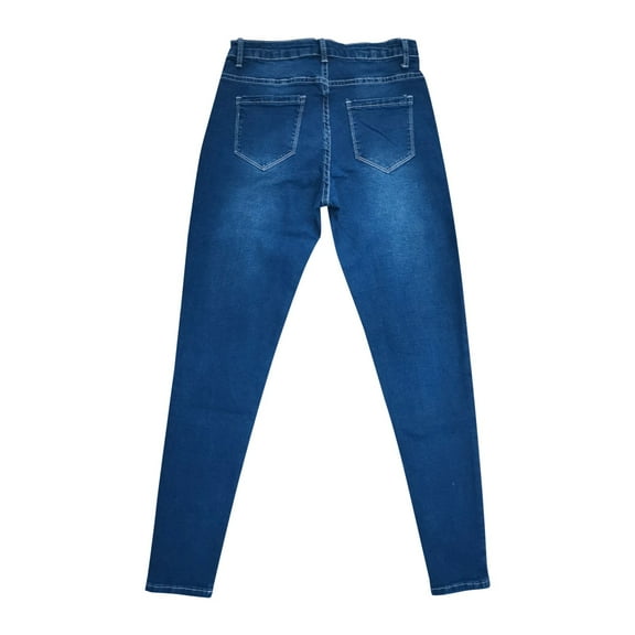 Aayomet Tall Woman Clothes Jeans Elastic Slim Women Jeans Simple And Exquisite Design,Blue XXL