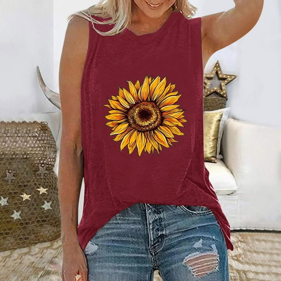 Aayomet Tank Top Women Tank Tops Sleeveless Basic Ribbed Slim Knit Stretch Shirt, XL