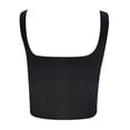 thumbnail image 1 of Aayomet Tank Tops Women Lace V Neck Chiffon Cami Tank Top Spaghetti Strap Sleeveless Shirts,Black L, 1 of 4