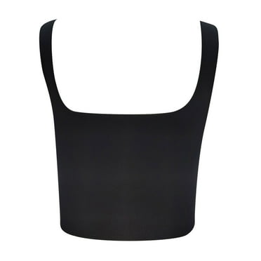 Aayomet Tank Tops Women Lace V Neck Chiffon Cami Tank Top Spaghetti Strap Sleeveless Shirts,Black L