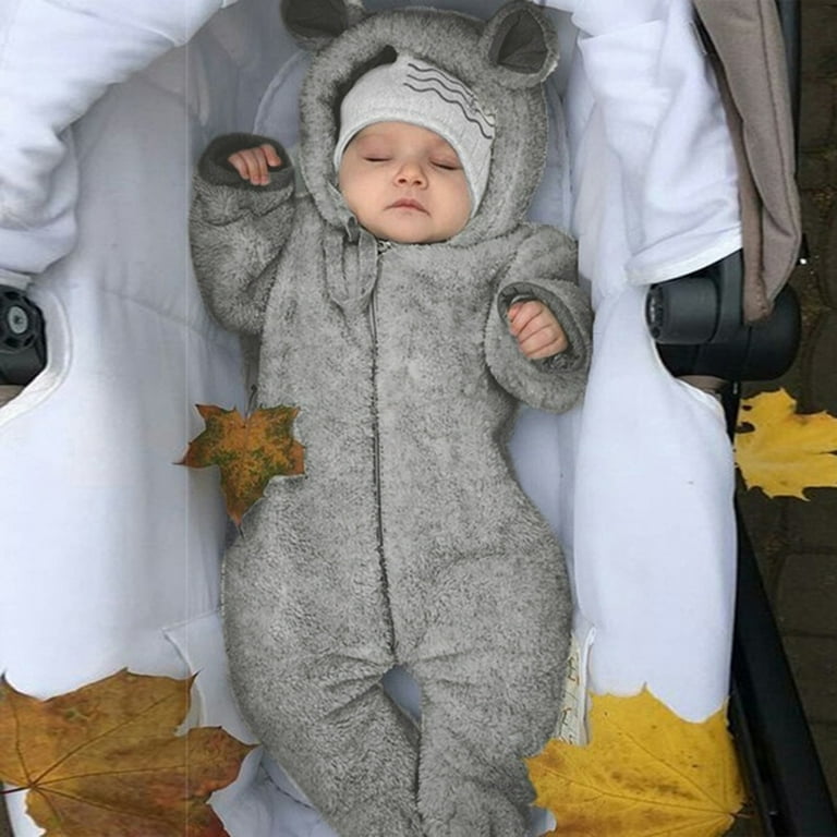 Aayomet Toddler Boys Winter Coat Kids Winter Latest Thicken Hooded Jacket Warm Quilted Coat Casual Outdoor Cool Cute for Boys Girls Autumn Spring Gray