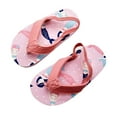 thumbnail image 1 of Aayomet Toddler Eva Elastic Beach Shoes Girls Shoes Strap Flops Boys Flip For Kids Sandals With Cute Toddler Girl Sandals,Pink 7, 1 of 4