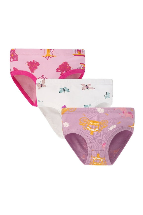 Toddler Training Underwear Girls Soft Underwear Toddler Girls'Briefs Soft Undies Panties (Sky Blue,4-5 Years)