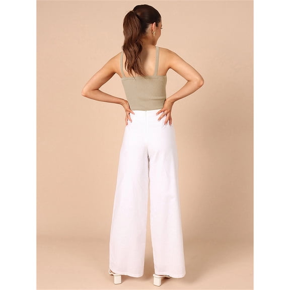 "Aayomet Tops For Women Casual Women's Sleeveless Sparkle Cami Crop Top Spaghetti Strap Party Tops,Khaki S"