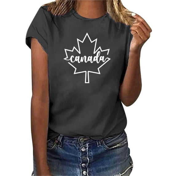 Aayomet Tops For Women Womens Oversized T Shirts Loose Fit Cotton Crewneck Short Sleeve Tops Summer Casual Blouse 2023 Y2K Basic Tee,Gray L