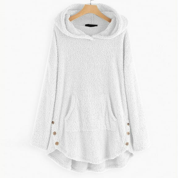 Aayomet Trench Coats For Women Women Swing Double Pea Coat Winter Long Overcoat Jacket,White M