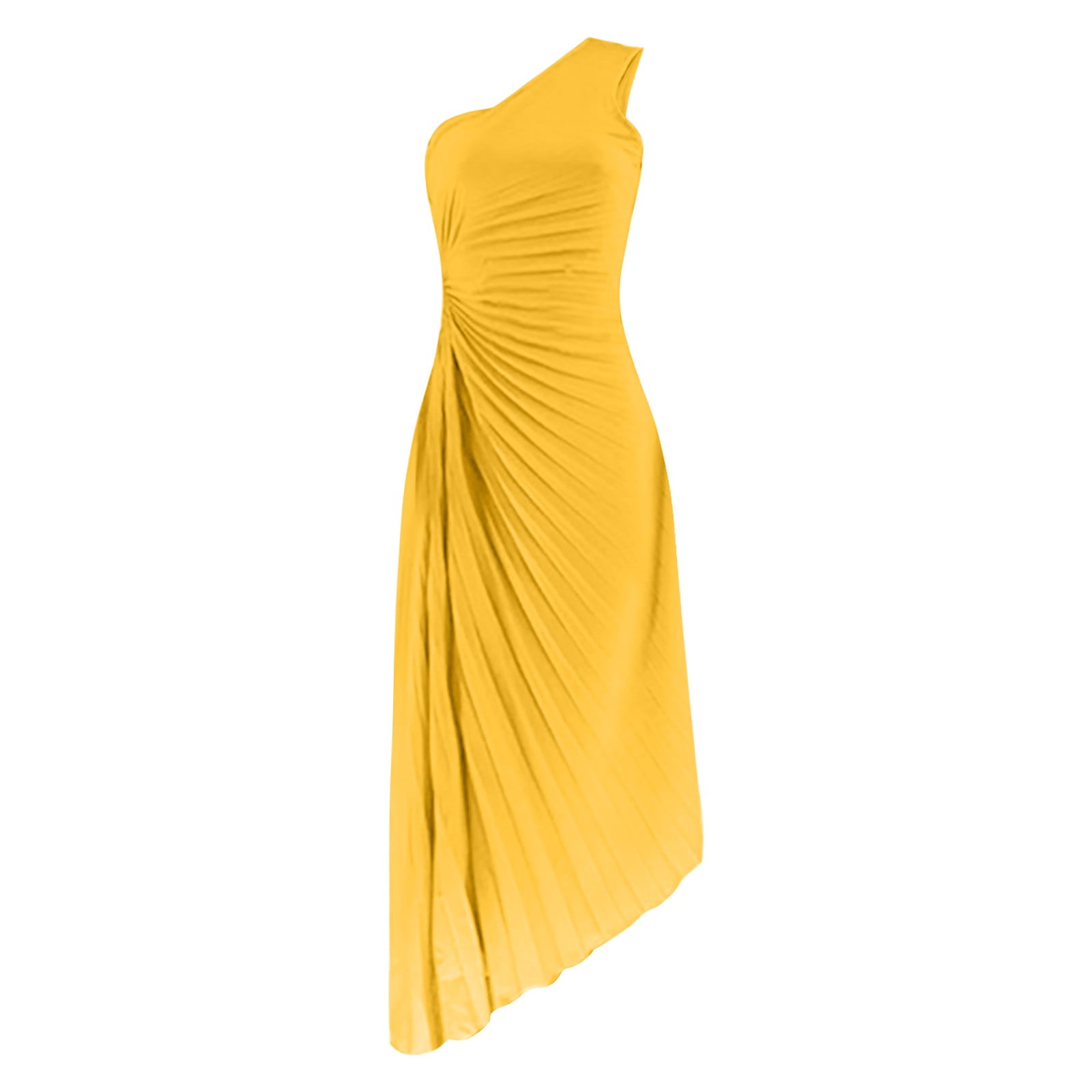 Mustard yellow wedding guest dress hot sale