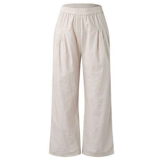 Aayomet Wide Leg Pants For Women Womens Yoga Joggers Sweatpants Pajama Workout Lounge Casual Drawstring Pants with Pockets,Khaki L