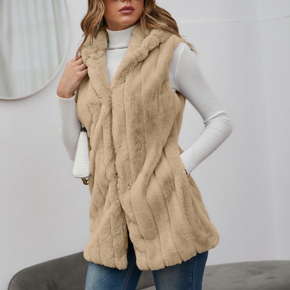 Aayomet Winter Coats For Women Women's Fall Wool Peacoat Shawl Collar Irregular Plaid Jacket with Belt,Beige XL