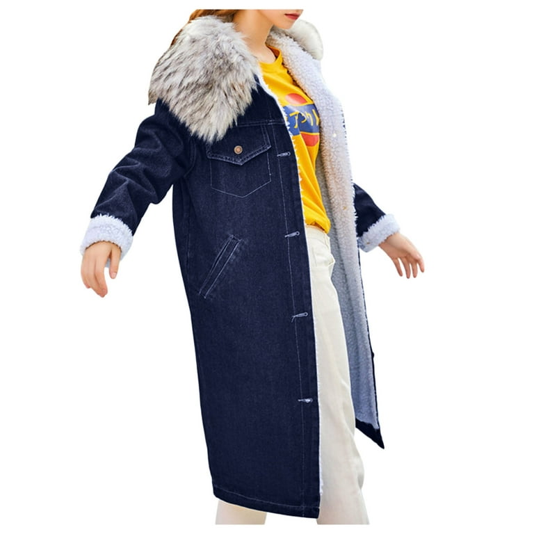 Aayomet Winter Coats for Women 2023 Women's Jackets Trendy Long