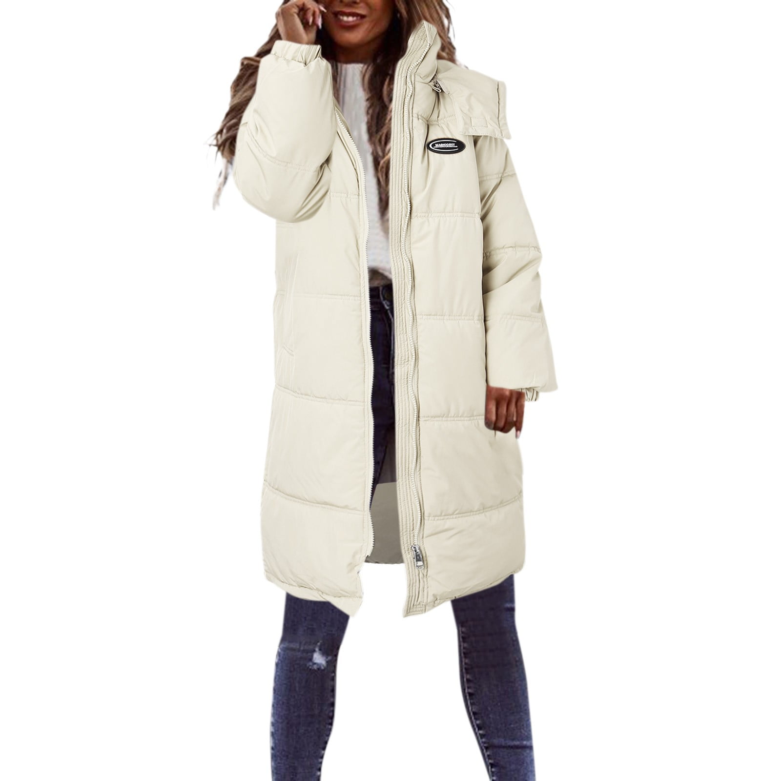 Aayomet Winter Coats for Women Lightweight Packable Puffer Jacket Water ...