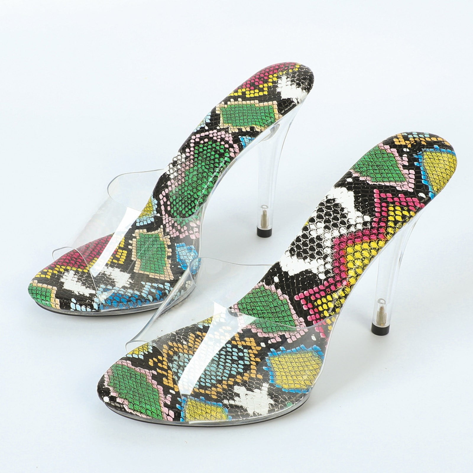 Camouflage high hotsell heel sandals