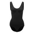 thumbnail image 1 of Aayomet Women's Bodysuits Ribbed Sleeveless Shapewear Tank Tops Bodysuits,Black S, 1 of 5