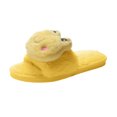 thumbnail image 1 of Aayomet Women's Fuzzy Slippers Comfort Indoor Outdoor Fluffy Warm Trendy Slip-On Slipper,Yellow 39, 1 of 5