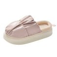 thumbnail image 1 of Aayomet Women's House Slippers Comfy Warm Plush Slip-On House Slipper for Winter Indoor,Pink 37, 1 of 5