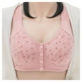 thumbnail image 1 of Aayomet Women's Plus Size Underwire T-Shirt Bra,Pink 80B, 1 of 4