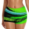 thumbnail image 1 of Aayomet Women's Swim Shorts High Waisted Bathing Suit Bottoms Swimsuit Boy Shorts Swimwear Bikini Board Shorts Beach Pants,Green XL, 1 of 5