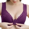 thumbnail image 1 of Aayomet Womens Bras Women's Wireless Bra with Cooling, Seamless Smooth Comfort Wirefree T-Shirt Bra,Purple XL, 1 of 3