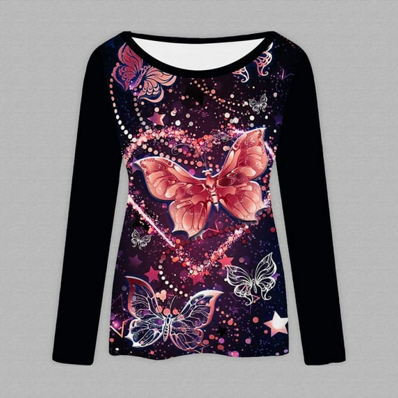 Aayomet Womens Fall Fashion 2023 Women's Cold Shoulder Tops Long Sleeve Twist Knot Top Casual Tunic Blouse T-Shirts,Red XXL