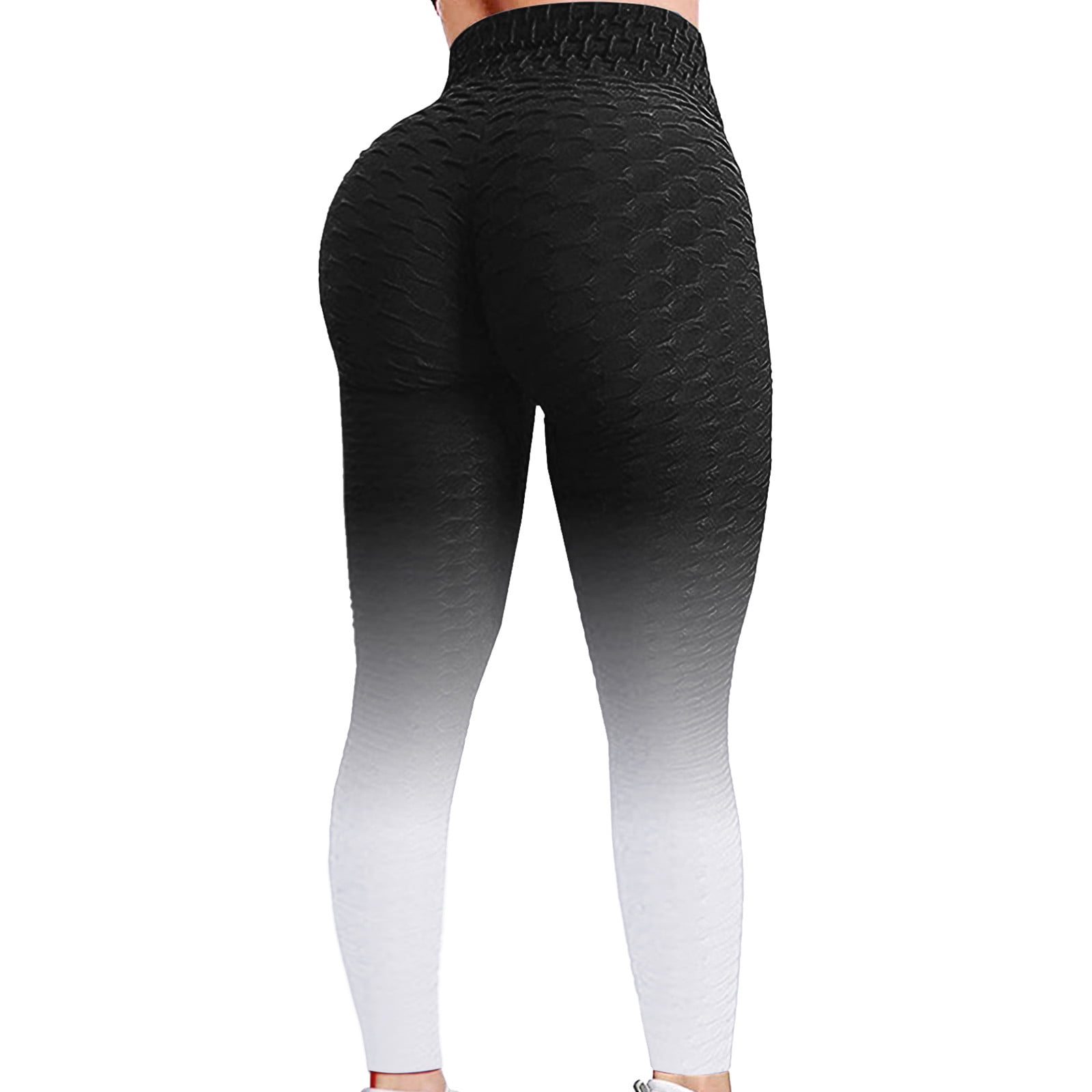 Aayomet Yoga Pants Leggings for Women-No See-Through High Waisted Tummy  Control Yoga Pants Workout Running Legging,Green 3XL 