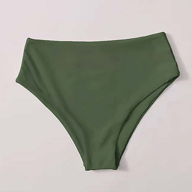 Aayomet Womens High Waisted Bikini Bottom Black Swimsuits Full Coverage