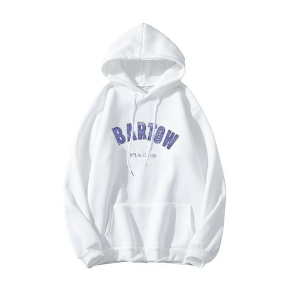 Aayomet Womens Hoodies Plus Size Women's Plus-Size-Hoodies-Sweatshirts Long Sleeve Tops with Pockets,White 3XL