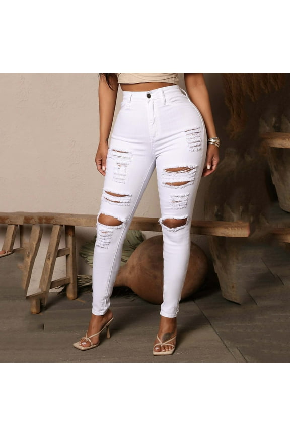 Womens Jeans Women's Legendary Bootcut Mid-Rise Insta Stretch Juniors Jeans,White L