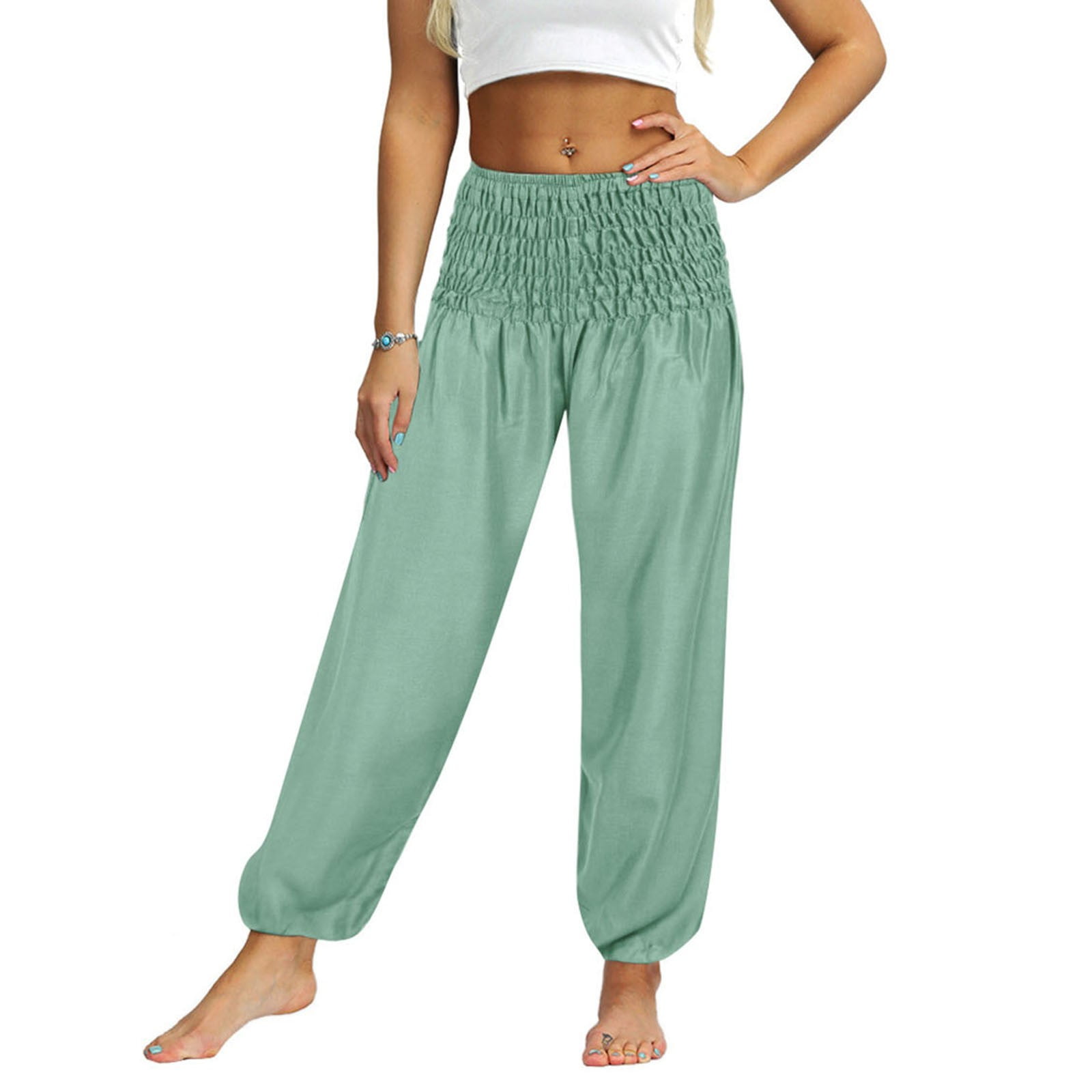 Aayomet Women'S Pants Womens Sweatpants Joggers with Pockets Baggy