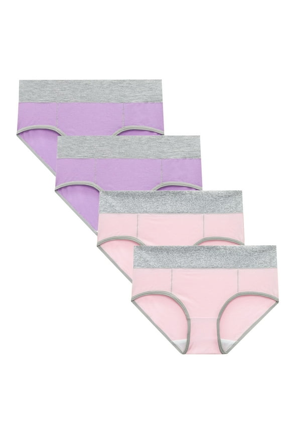 Womens Panties Women's Smoothing Microfiber No-Show Panties Pack, Moisture-Wicking,Multicolor XXL