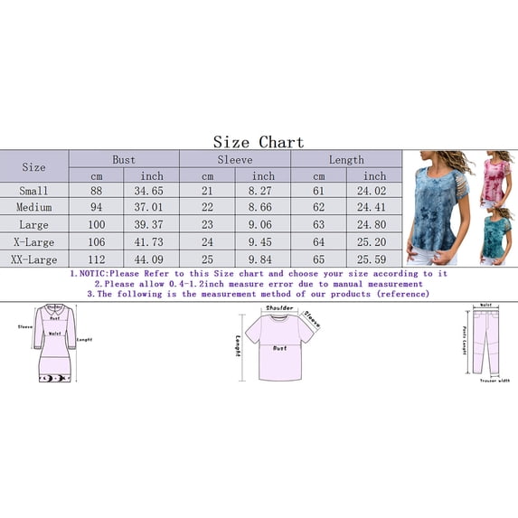 Aayomet Womens Tops Casual Womens Summer Shirt V Neck Casual Tshirts Puff Sleeve Tops for Women,Red XXL