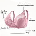 thumbnail image 1 of Aayomet Womens Wireless Bra Women's Workout Sports Bras Fitness Backless Padded Sienna Low Impact Bra Yoga Crop Tank Top,Pink 40, 1 of 5